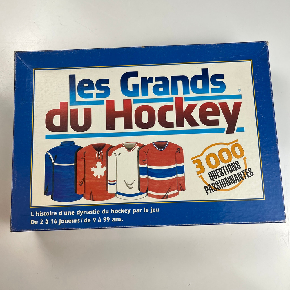 Les Grands du Hockey Board Game by Ludotek